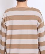 トロワ天竺 ワイドボーダー　バスクT